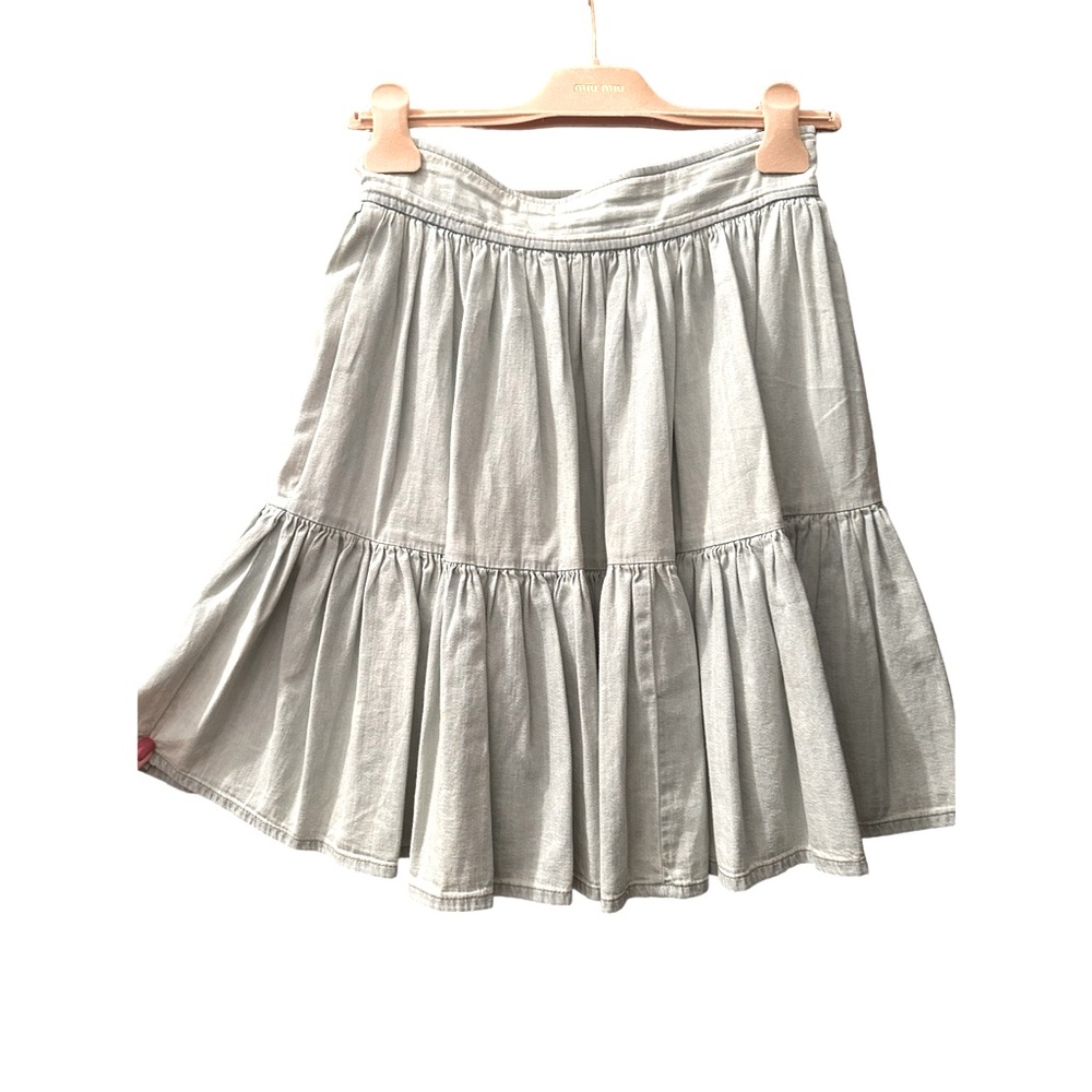 Miu Miu Denim Skirt - Picture 4 of 4